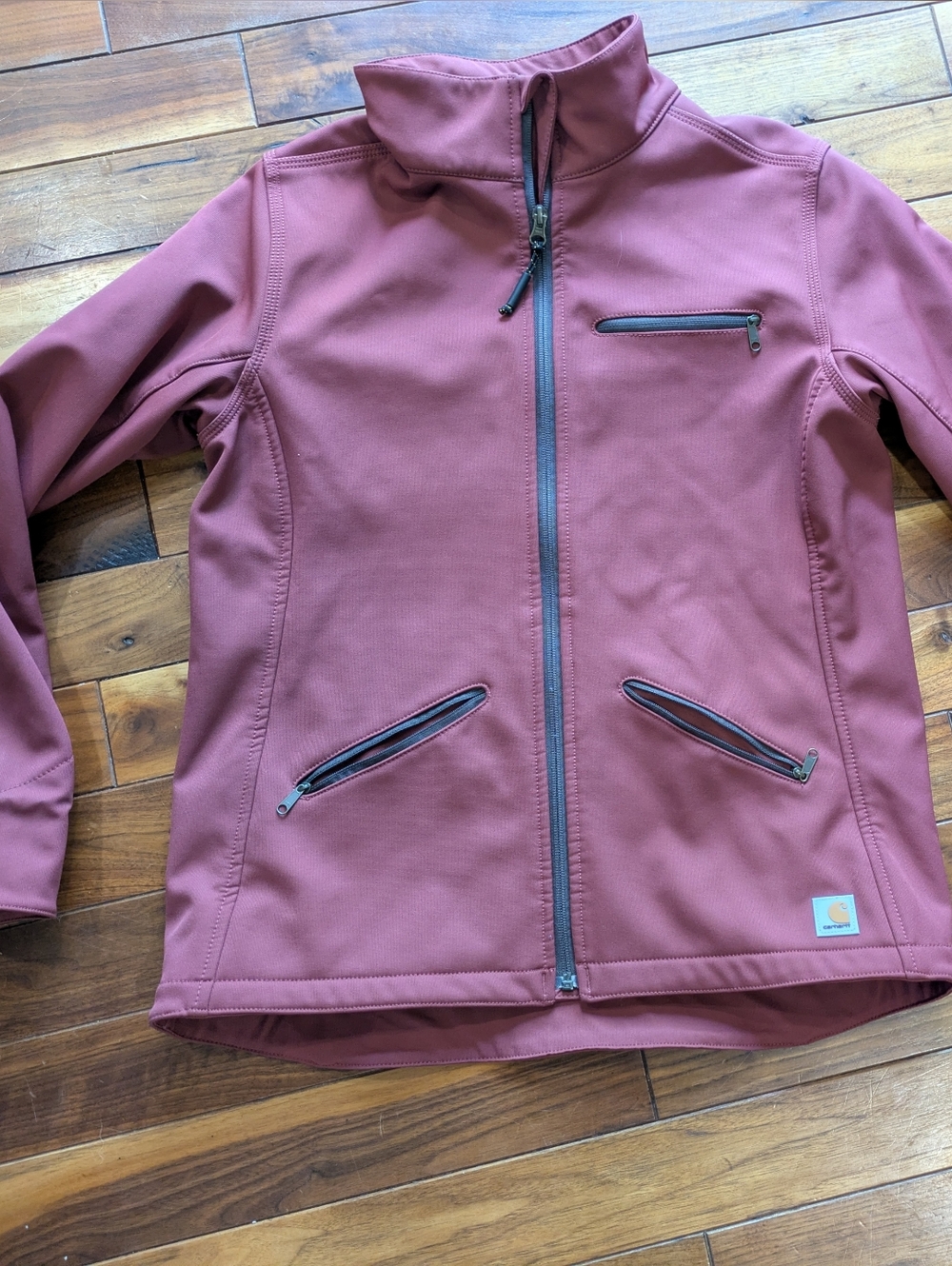 Carhartt Women's Softshell Jacket in Mauve Rose